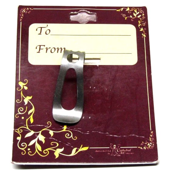 Women Car Visor Clip Gift Silver Heart Shaped You Are Such A Friend To Me - Picture 2 of 2